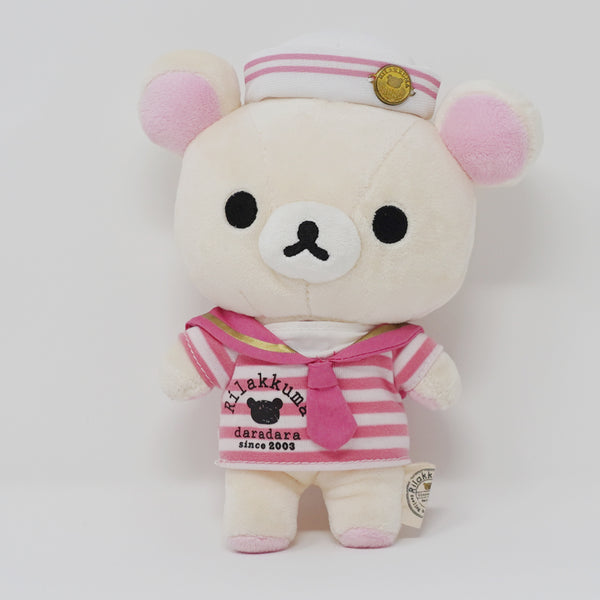 (No Tags) 2012 Korilakkuma Marine Sailor Outfit Plush - Feeling Happy Everyday Daradara Life Rilakkuma