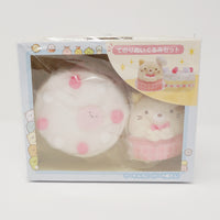 2020 Neko & Cake Pastry Chef Plush Set - Sumikko Collection Pretend Work Theme Sumikkogurashi