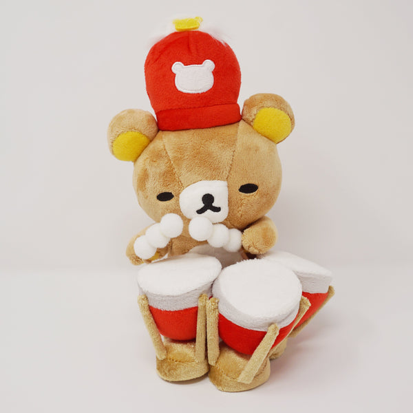 2013 Rilakkuma with Dango Timpani Drums Plush - Rilakkuma Wonderland Theme