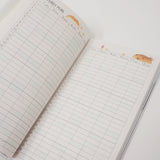 SET Yeast Ken  Memo Pad, Sticker Flakes & Planner Calendar Book 2021 Bread Bag Design - Kamio Japan