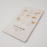SET Yeast Ken Memo Pad, Sticker Flakes & Planner Calendar Book 2021 Bread Variety Design - Kamio Japan