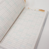 SET Yeast Ken Memo Pad, Sticker Flakes & Planner Calendar Book 2021 Bread Variety Design - Kamio Japan