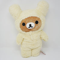 2010 Medium Rilakkuma Usagi Bunny Outfit Plush - Love Strawberries!! Korilakkuma Bunny Theme