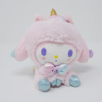 2020 My Melody Plush Keychain Sanrio Original - Rainbow Unicorn Party