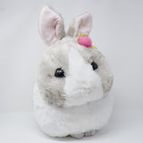Grey Mofu Bunny Usadama Big Plush Strawberry Party Series - Amuse