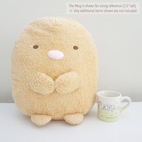 large tonkatsu plush from san-x japan with mug 