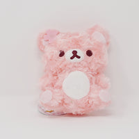 2020 Pink Fuzzy Sakura Cherry Blossom Rilakkuma Eyes Open Prize Plush - San-X