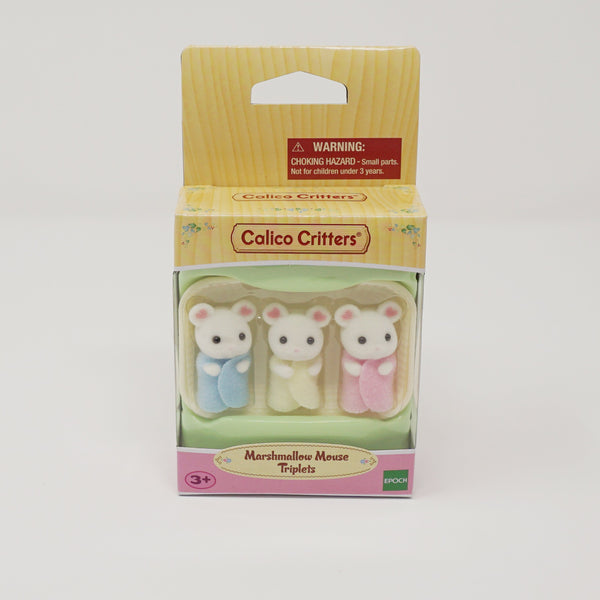 Marshmallow Triplets - Calico Critters