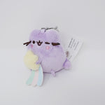 Rainbow Pusheen Surprise Box Purple Shooting Star Plush Keychain - GUND