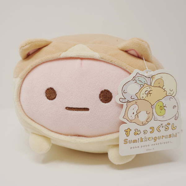 Neko Tapioca Small Cushion Plush - Sumikkogurashi San-X Comfy Like Kitten