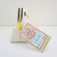 side of burger zipper pouch