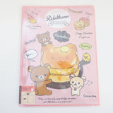 10 pocket rilakkuma folder with pancakes san-x