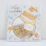 Rilakkuma Drop Seal Stickers
