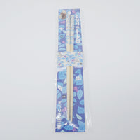 Totoro Floral Bamboo Chopsticks - Blue Floral & Tree Nuts - My Neighbor Totoro - Studio Ghibli