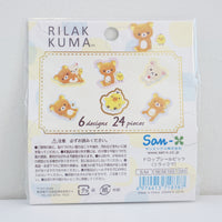 Rilakkuma Drop Seal Stickers