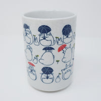 My Neighbor Totoro (Blue) Japanese Tea Cup Dondoko Dance - Studio Ghibli