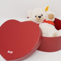 Sweetheart Teddy Bear in Heart Box - Steiff Valentine's
