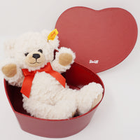 Sweetheart Teddy Bear in Heart Box - Steiff Valentine's