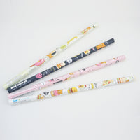 set of deli hamburger sweets design san-x rilakkuma pencils