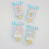 sumikko gurashi ice cream theme erasers in cute packaging