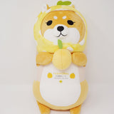 Limited Shiba Zukin Napping Pillow - Yuzu Scented Plush - Honyaradoh Japan