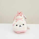 korilakkuma shoe keychain pink san-x side front