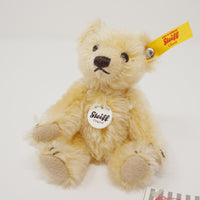 Mini Teddy Bear Blond Collectible Plush - Steiff Classic