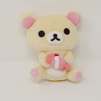 2013 Korilakkuma with Pink Candy Prize Plush - Daradara Snacks Rilakkuma