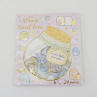 drop seal bit stickers with sumikko gurashi star designs