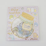 drop seal bit stickers with sumikko gurashi star designs