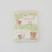 Rilakkuma Honey Forest Mini Memo Pad