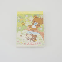 Rilakkuma Honey Forest Mini Memo Pad