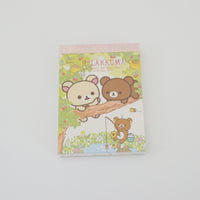 Rilakkuma Honey Forest Mini Memo Pad