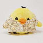 (No Tags) 2013 Kiiroitori Comic Pattern Zipper Hoodie Plush - Rilakkuma Store Limited San-X