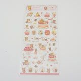 rilakkuma strawberry cake stickers