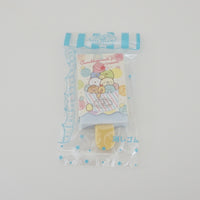 sumikko gurashi ice cream theme erasers with ice cream bowl