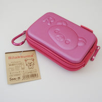 rilakkuma rare pink camera case from side