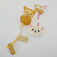 Rilakkuma & Korilakkuma Face Case Keychain Set (Secondhand)
