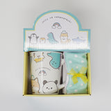 Juicy Good Friends Towel & Mug Gift Box Set - Kamio Japan