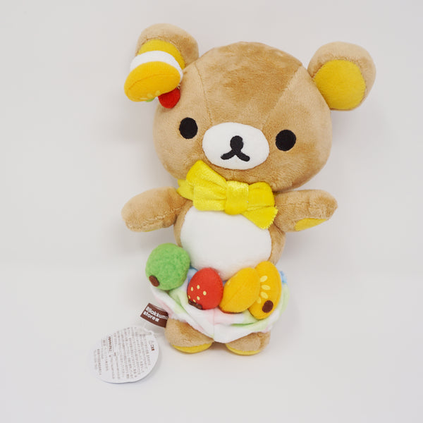 2013 Rilakkuma Mitsumame Birthday Cake Outfit Plush - Rilakkuma Store Tokyo Station Limited - San-X