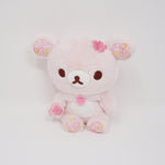 (No Tags) 2017 Pink Sakura Korilakkuma Plush - Rilakkuma Cherry Blossom Theme - San-X