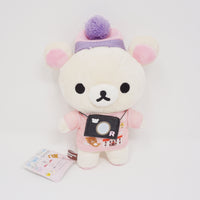 2015 Korilakkuma with Camera Plush  - Rilakkuma Sapporo Store Limited Souvenir Theme Hokkaido - San-X
