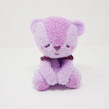 Purple "Warabi" Fuzzy Bear Plush - Kuma Mochi Teahouse - Yell Japan