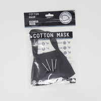 Black Cat Cotton Mask  - Daiso