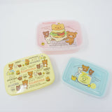 Set of 3 Rilakkuma Nested Bento Lunch Boxes - Deli Theme
