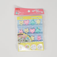 Mini Kawaii Pastel Bear & Bunny Skewer for Bento Lunch - Daiso