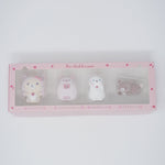 2021 Neko Figure Set - Korilakkuma & Strawberry Cat Theme - Rilakkuma