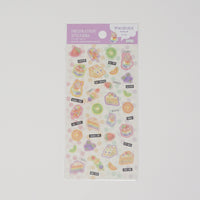 Sweets Sticker Sheet - Daiso