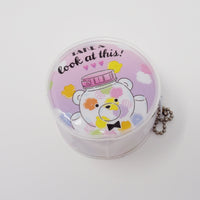 Candy Bear Coin Purse Keychain - Daiso