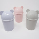 Mini Trash Can with Bear Ears - Daiso